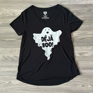Modern Lux - S - Lightweight Ghost Tee “Deja Boo!”